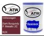 Preview: Volkswagen, Dark Burgundy P. Metallic 2C, R2X: 500ml Lackdose, von ATW Autoteile West.